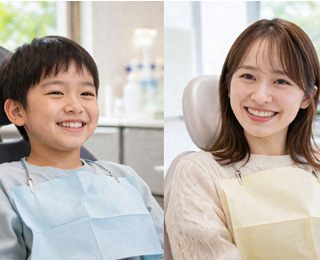 子どもと大人の矯正選択